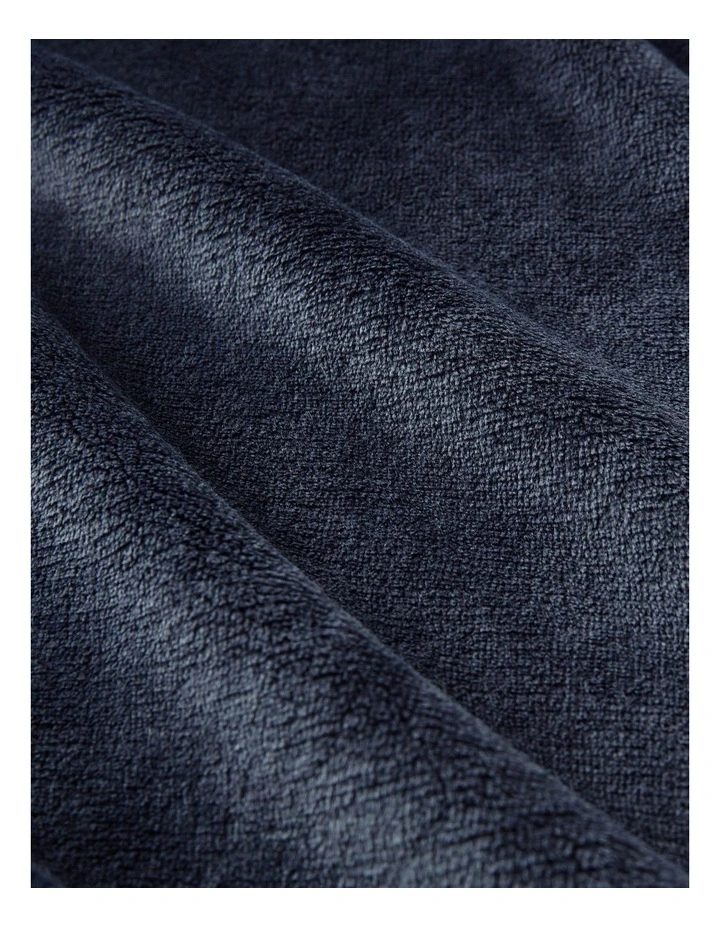 Kerrabee Plush Robe In Carbon 5 Kerrabee Plush Robe In Carbon - Image 5