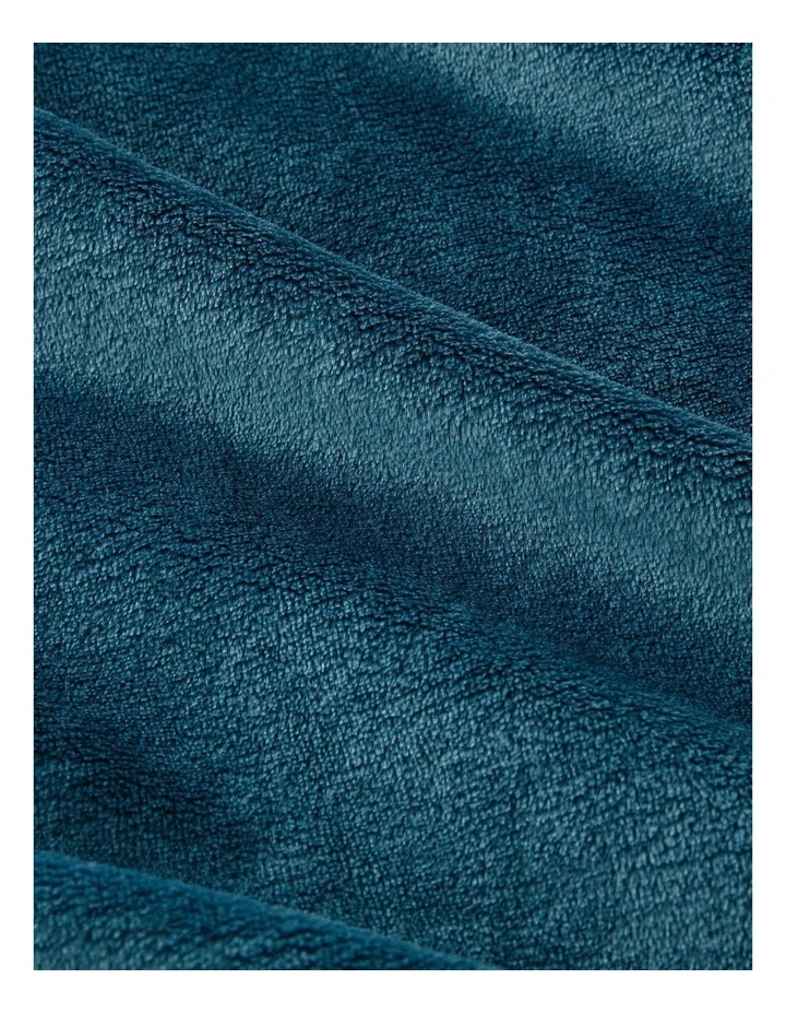 Kerrabee Plush Robe In Pacific Blue 5 Kerrabee Plush Robe In Pacific Blue - Image 5