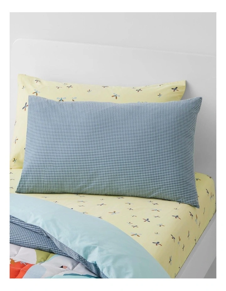 Kids Kiko Pillowcase In Bluebell 1 Kids Kiko Pillowcase In Bluebell