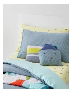 Kids Kiko Quilt Cover In Bluebell