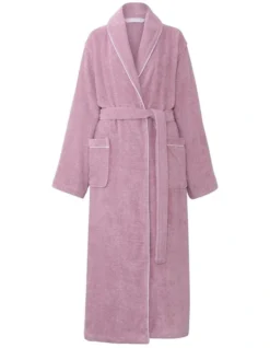 Luxury Egyptian Cotton Robe In Purple Dusk 8 Luxury Egyptian Cotton Robe In Purple Dusk -Sheridan 989000830 4 720x928