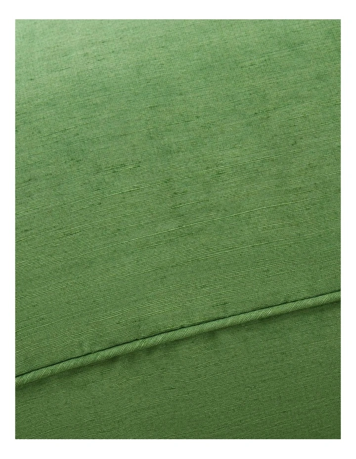 Madel Square Cushion In Leaf Green 3 Madel Square Cushion In Leaf Green - Image 3