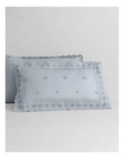 Mansfield Tailored Pillowcase Pair In Tidal