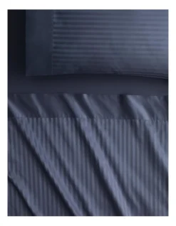 Millennia 1200tc Fitted Sheet In Ink