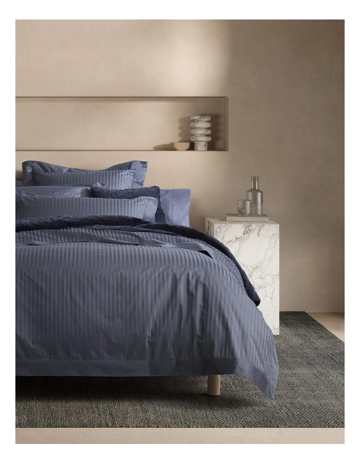 Millennia 1200tc Tailored Quilt Cover In Ink 1 Millennia 1200tc Tailored Quilt Cover In Ink