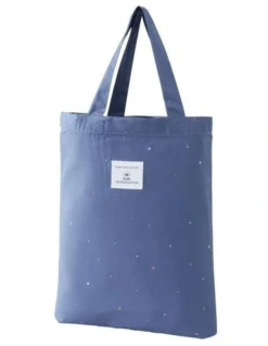 Kids Mini Spot Sheet Set In Bluebell -Sheridan 989002360 4 720x928