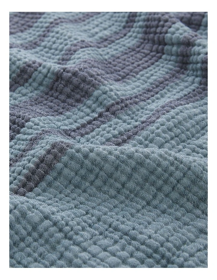 Mullerton Throw In Pacific Blue 2 Mullerton Throw In Pacific Blue - Image 2