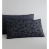 Nisha Pillowcase Pair In Deep Indigo