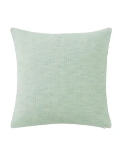 Ridgewood Square Cushion In Mineral Green