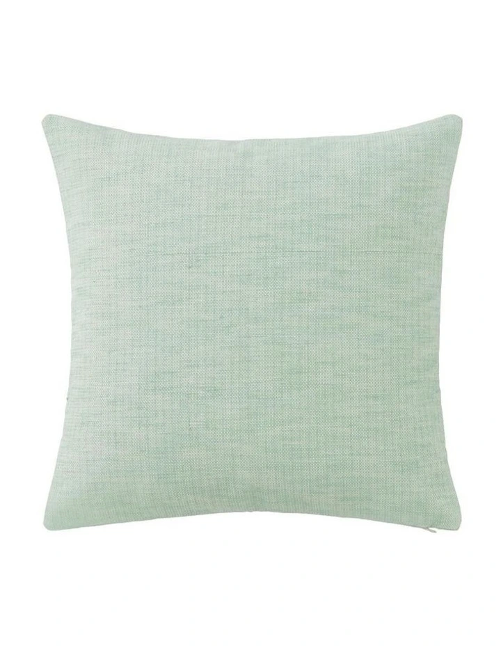 Ridgewood Square Cushion In Mineral Green 1 Ridgewood Square Cushion In Mineral Green