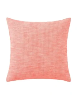 Ridgewood Square Cushion In Papaya