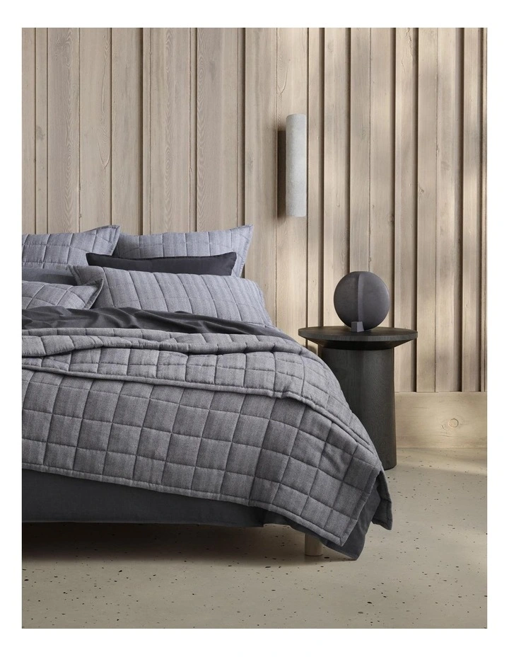 Rybar Tailored Sham In Carbon 2 Rybar Tailored Sham In Carbon - Image 2