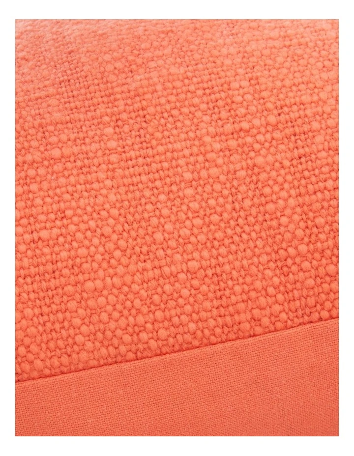 Ryer Square Cushion In Papaya 3 Ryer Square Cushion In Papaya - Image 3