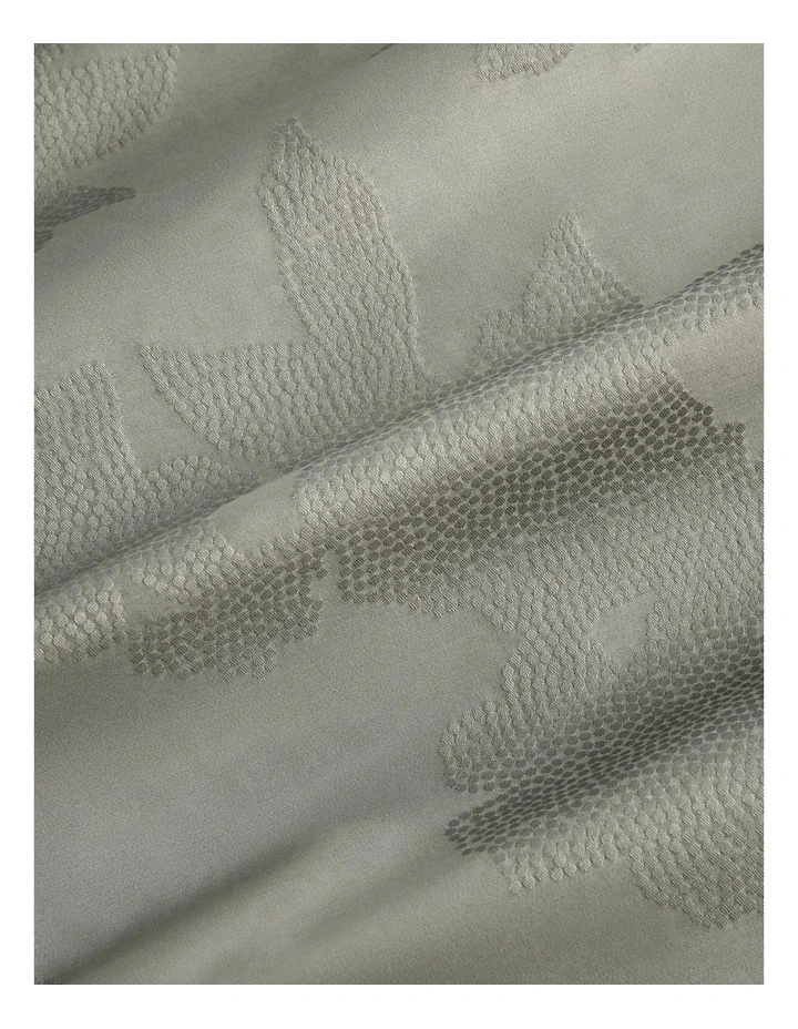 Sabal Tailored Pillowcase Pair In Green Smoke 3 Sabal Tailored Pillowcase Pair In Green Smoke - Image 3
