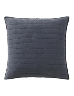 Westmount European Pillowcase In Carbon