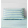 Wiggle Stripe Sheet Set In Mint