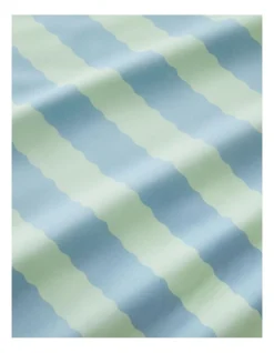 Wiggle Stripe Sheet Set In Mint 6 Wiggle Stripe Sheet Set In Mint -Sheridan 989010550 3 720x928
