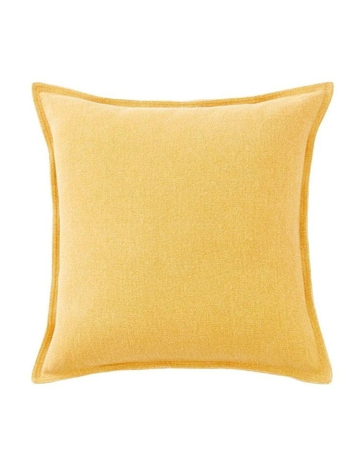 Wrenn Square Cushion In Straw 1 Wrenn Square Cushion In Straw