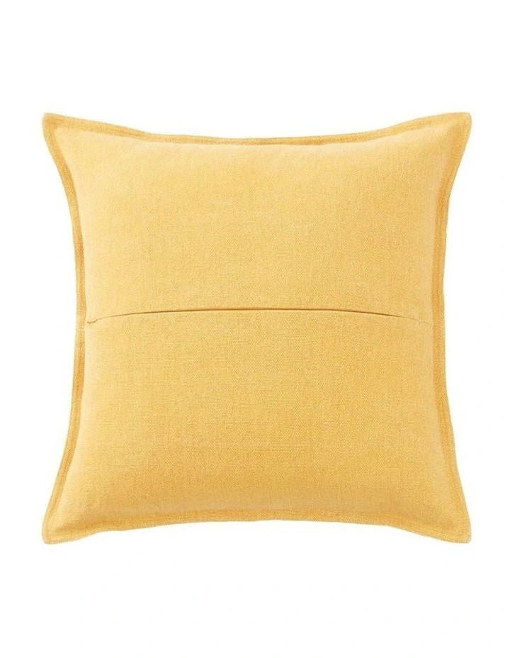 Wrenn Square Cushion In Straw 2 Wrenn Square Cushion In Straw - Image 2