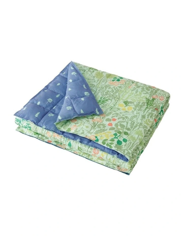 Adventure Travel Blanket Pillowcase In Mint 2 Adventure Travel Blanket Pillowcase In Mint - Image 2